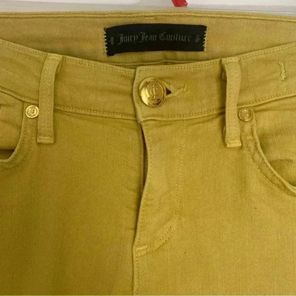 Juicy Couture Chartreuse skinny  jeans -Sz 25